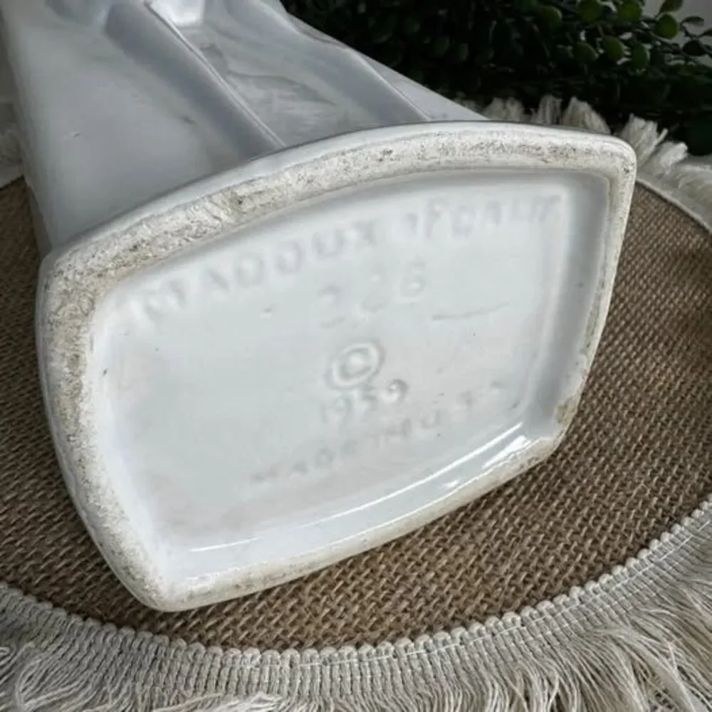 Vintage MCM Maddux of Calif Pottery Vase 1959 Antelope